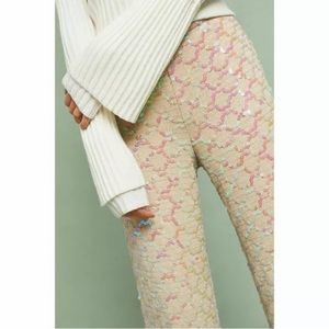 Anthropologie ett:twa Showstopper Sequined Pants